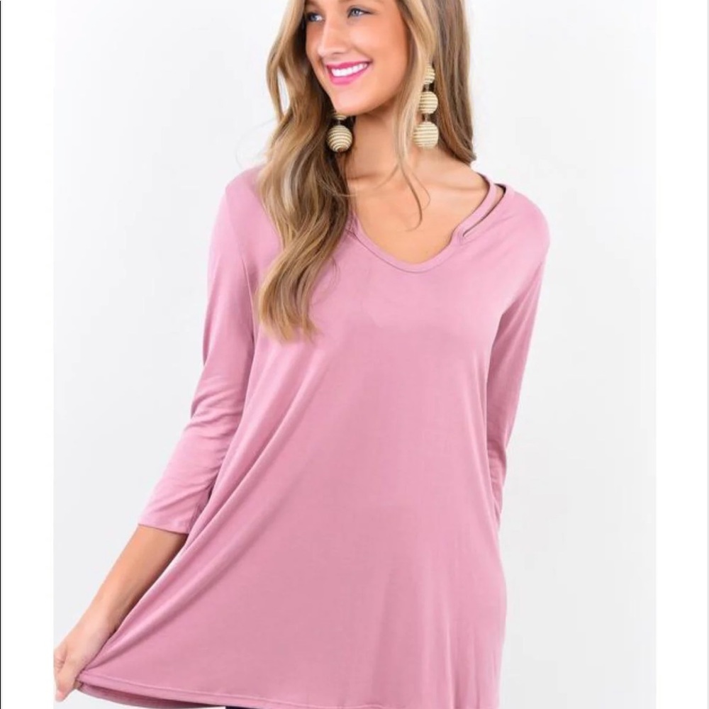 Pink top